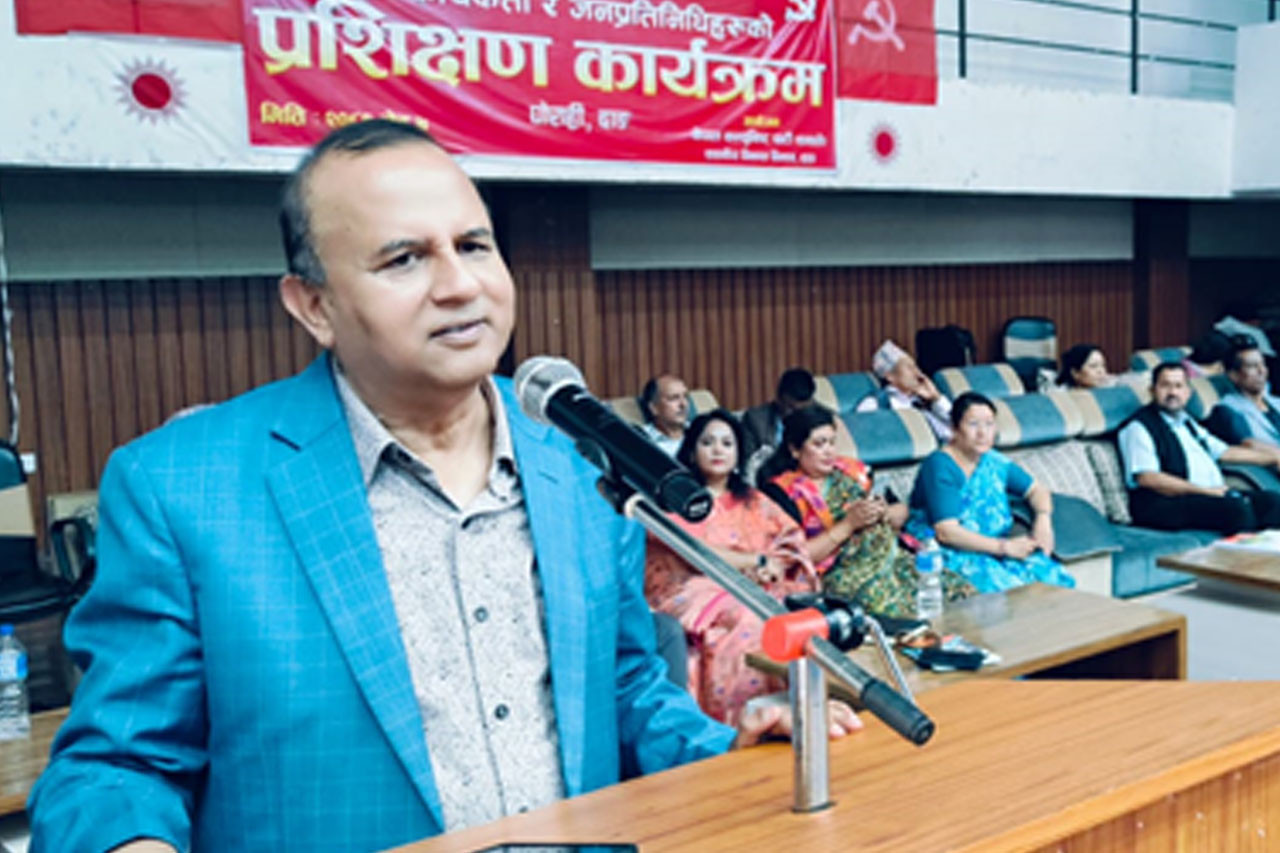 विपक्षीको आलोचनाले पार्टी सुधार गर्न सहयोग पुग्छ: महासचिव पोखरेल