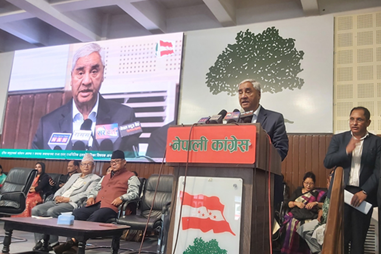दलीय व्यवस्थामा दल समावेशी नभएसम्म राज्यका संरचना समावेशी हुन सक्दैन : शेरबहादुर देउवा