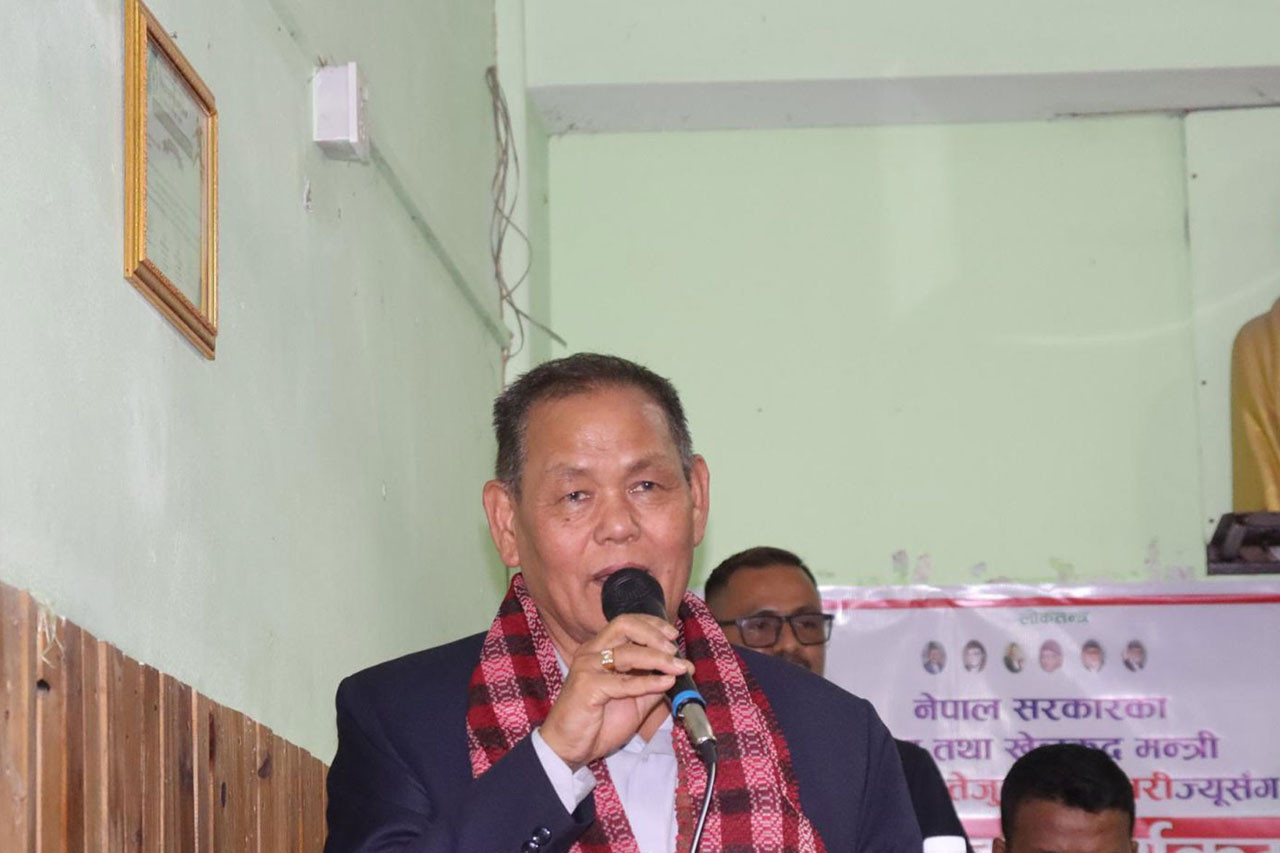 आगामी दिनमा अपाङ्गमैत्री रङ्गशाला निर्माण गरिने: युवा तथा खेलकुदमन्त्री