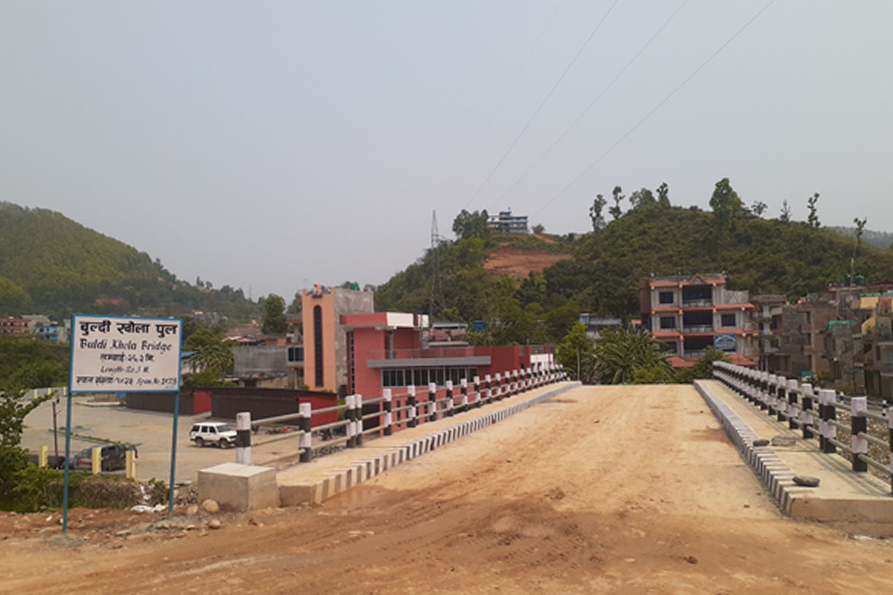 तनहुँको बुल्दीखोलामा पुल निर्माण, आवतजावतमा सहज