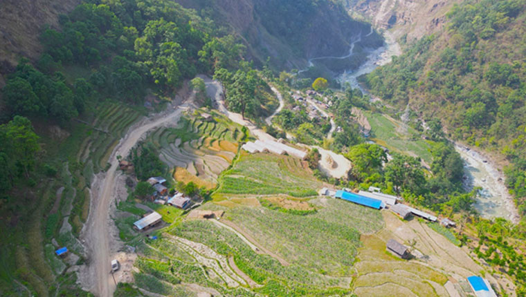 म्याग्दीको दरवाङ–बिम–दिच्याम सडक स्तरोन्नति सुरु, १४ वर्षपछि स्थानीय उत्साहित