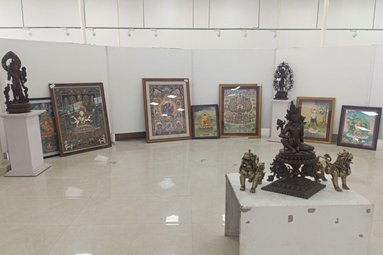 यसपालिको राष्ट्रिय ललितकला प्रदर्शनीमा कलामा विविधता दिने प्रयास