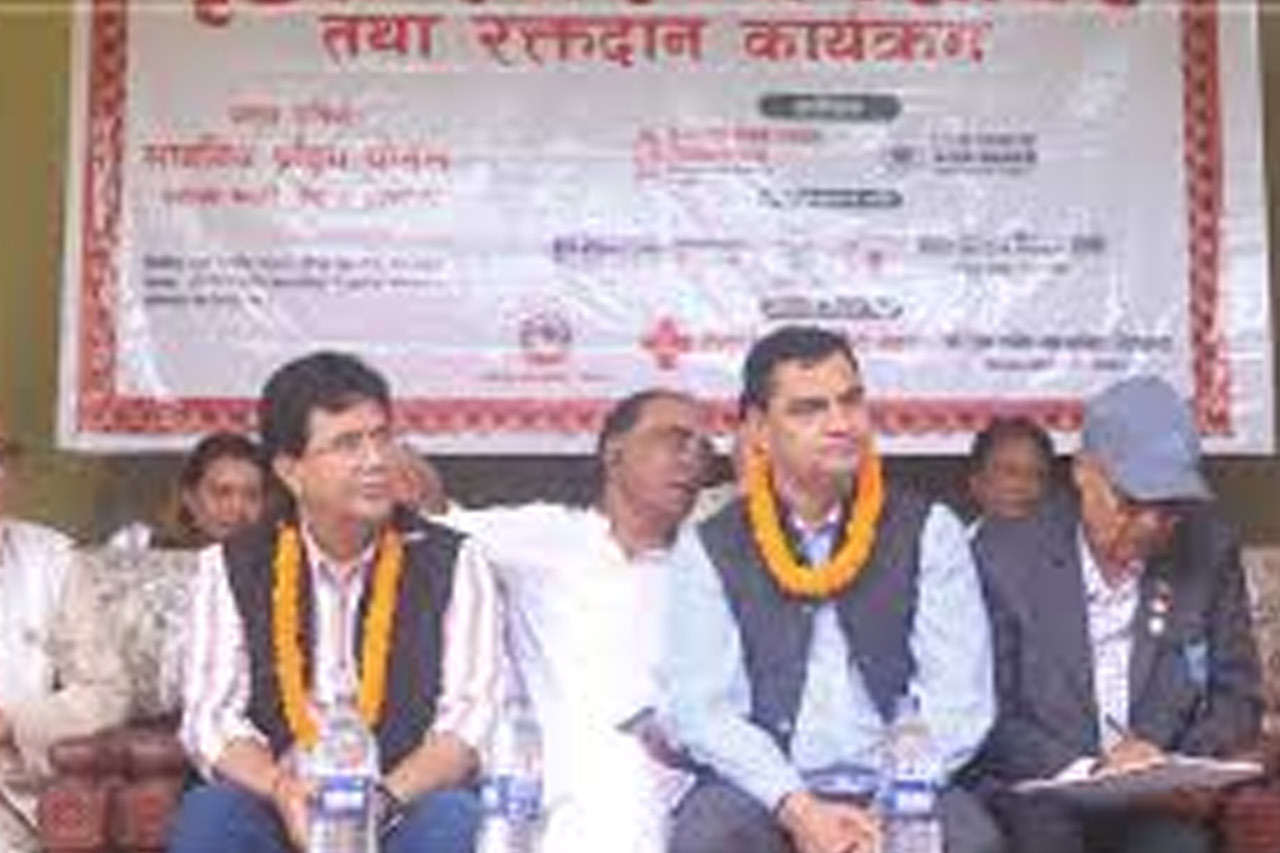 स्वास्थ्य क्षेत्रलाई व्यवस्थित बनाउन क्रियाशील छु: स्वास्थ्यमन्त्री पौडेल