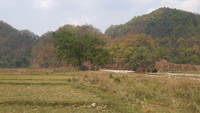 सुरौदी जलाधार क्षेत्रमा पुल नहुँदा जोखिम, खेतीयोग्य जमिन बगरमा परिणत