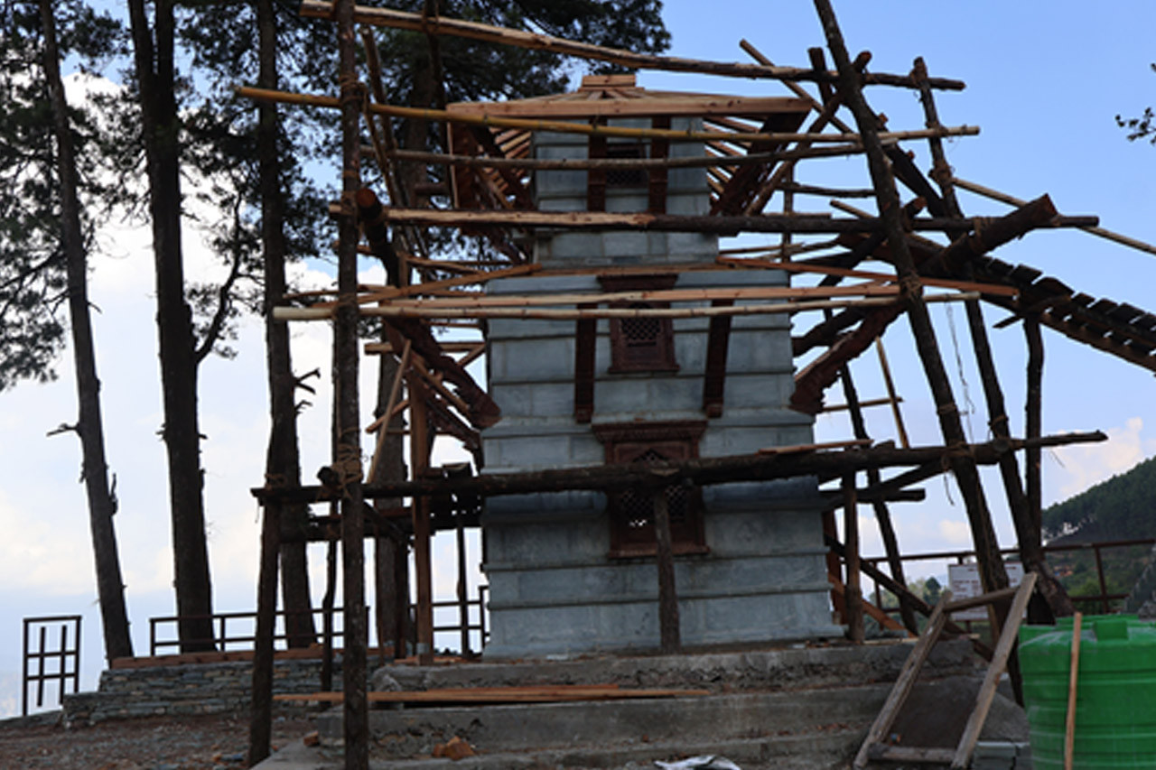 बागलुङको मालिका मन्दिर पुनःनिर्माण सम्पन्न