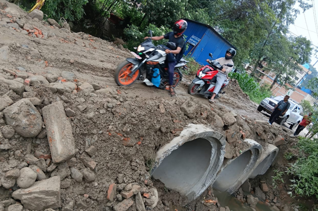 अवरुद्ध नाला–भक्तपुर सडकखण्डमा यातायात सञ्चालन
