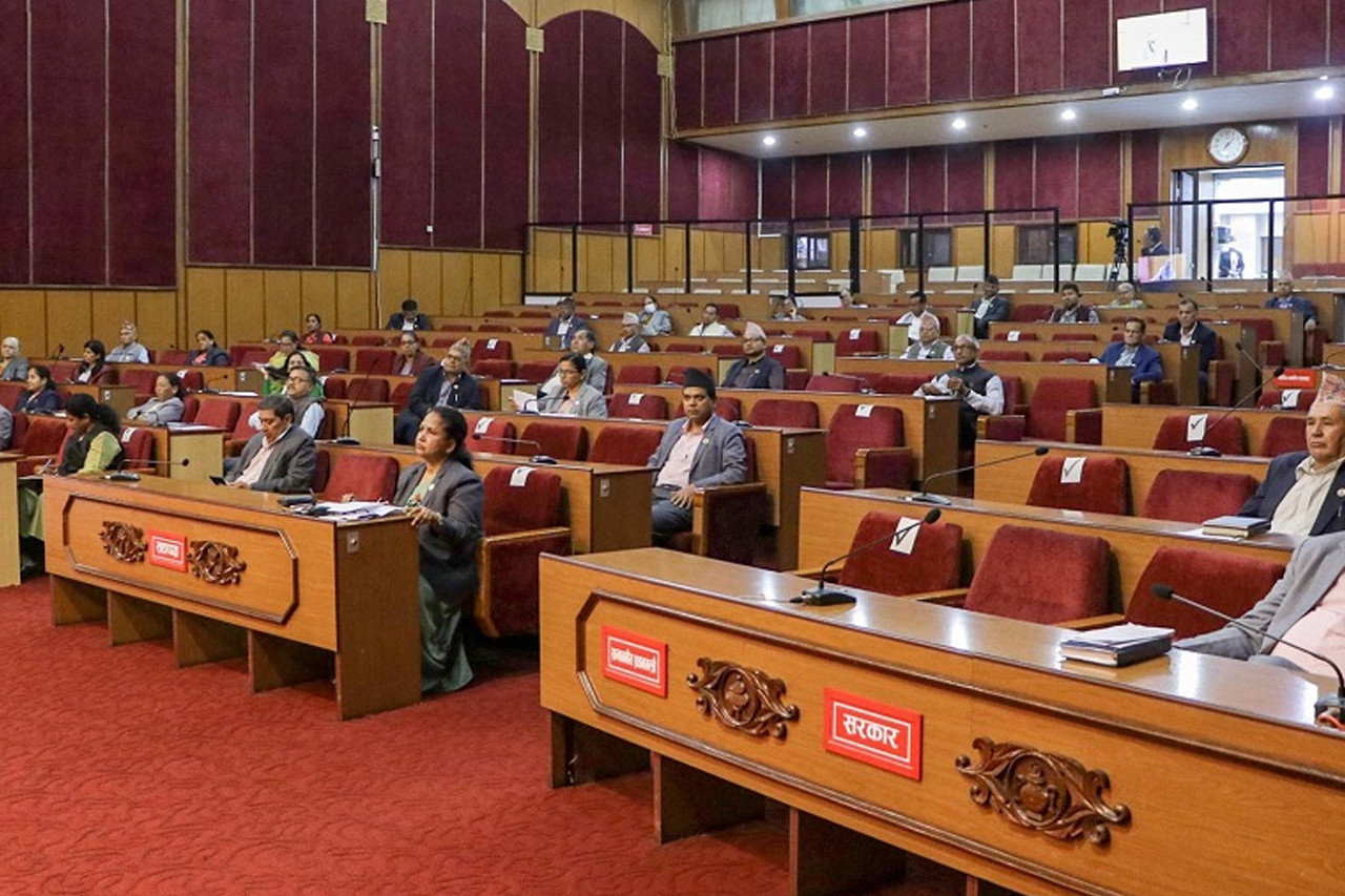 आज राष्ट्रियसभा बैठक: विनियोजन विधेयकमाथि मन्त्रीहरूको जवाफ, आर्थिक विधेयक पेस हुने