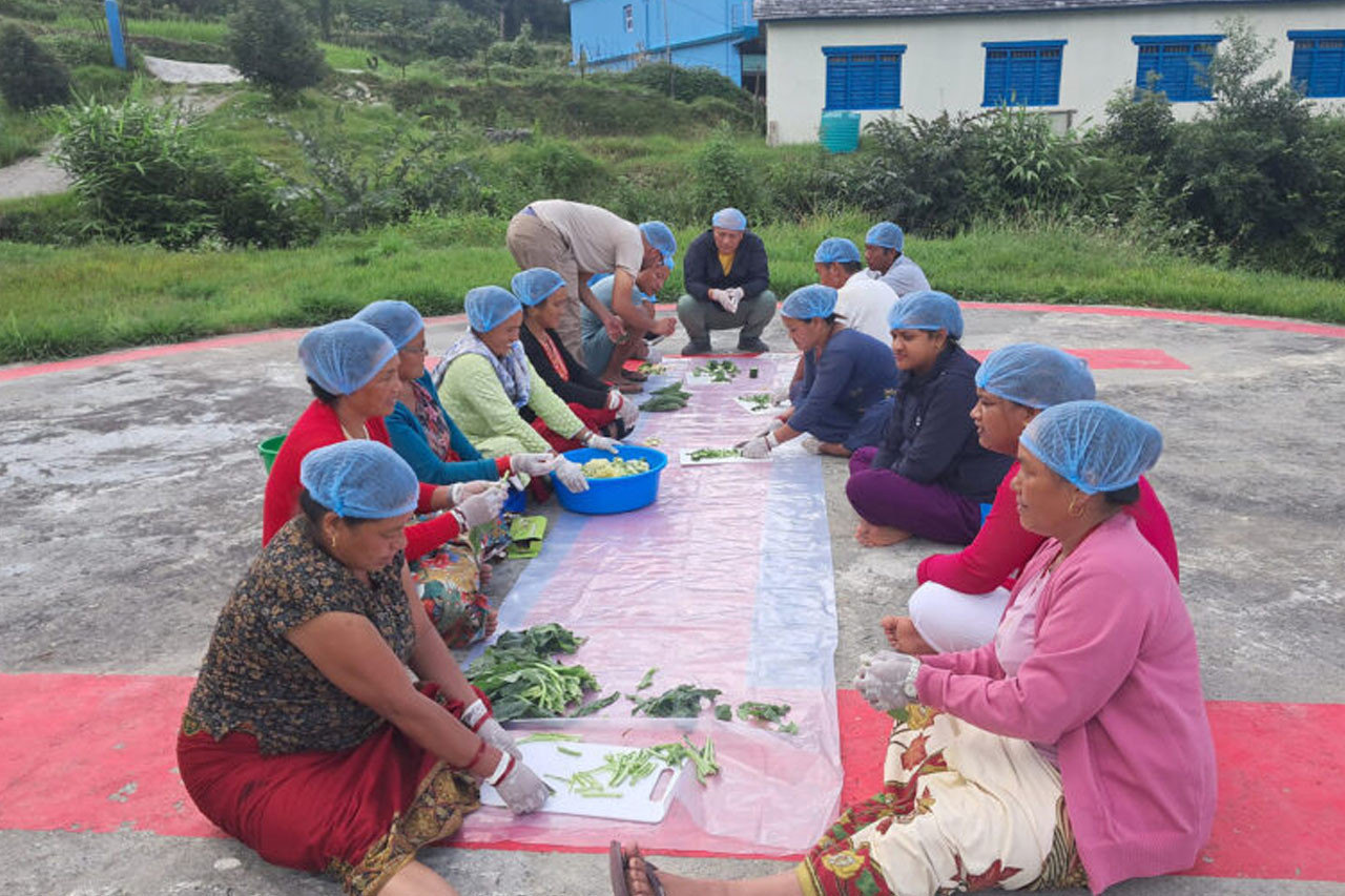 पाल्पाका स्थानीयबाट महिलालाई आत्मनिर्भर बनाउन सीप विकासमा जोड