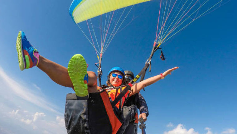 सडक बिग्रिएपछि चितवनको चौकीडाँडामा प्याराग्लाइडिङ बन्द