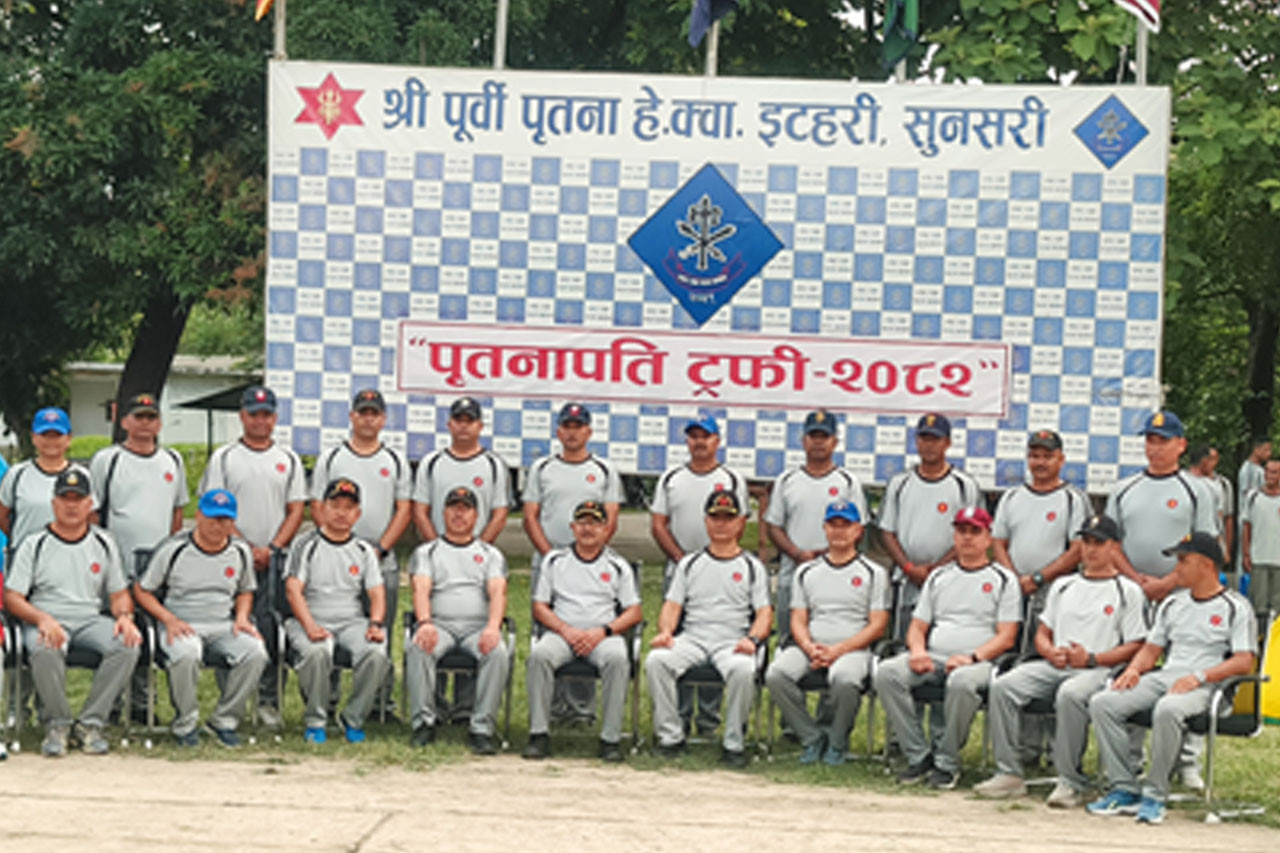 इटहरीमा ‘पृतनापति ट्रफी २०८२’ प्रारम्भ