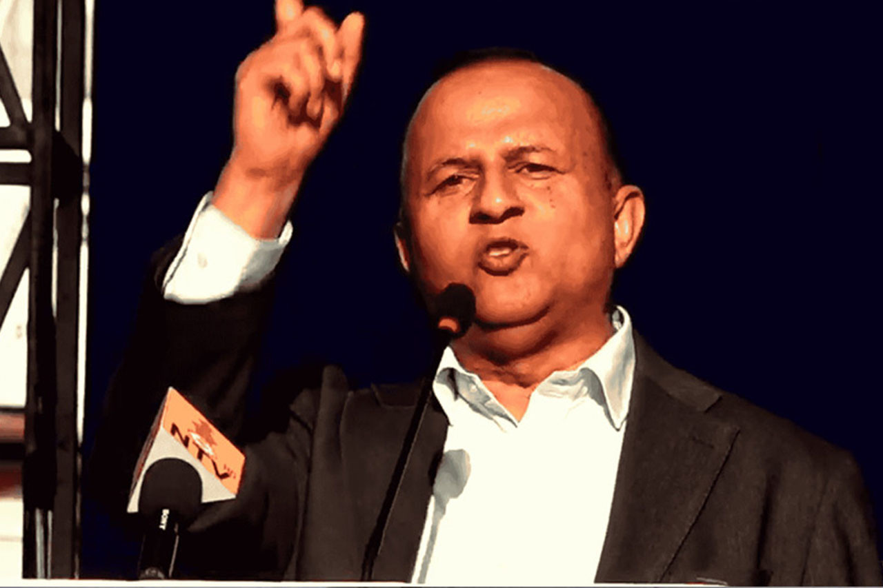 जनताको निराशा चिर्न एमाले र कांग्रेस मिल्नु परेको हो : महासचिव पोखरेल