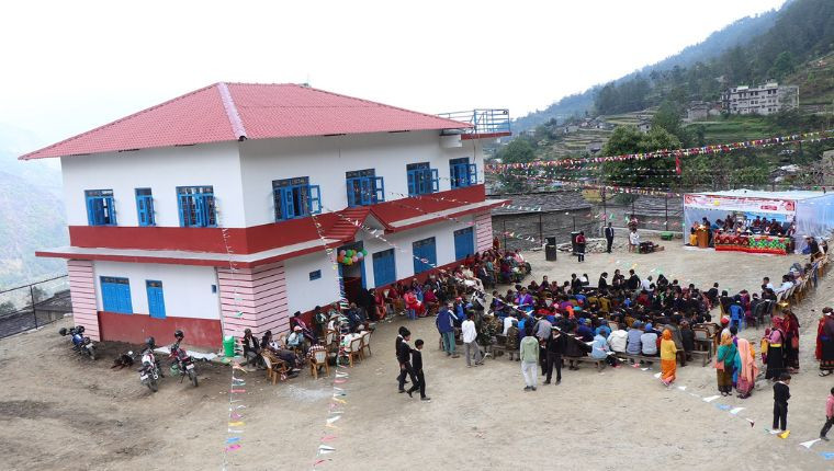 एक करोड ४८ लाख रुपैयाँको लागतमा झिँमा वडा कार्यालय भवन निर्माण